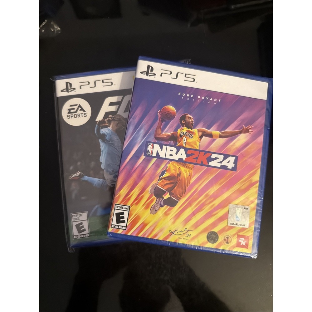 EA Sports FC 24 & NBA 2k24 PS5 BRAND NEW SEALED Playstation 5